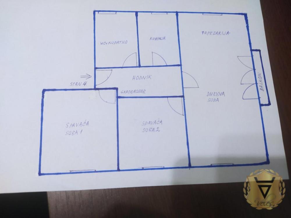 Slika 4 - Trosoban stan za izdavanje, 73m2, 700€