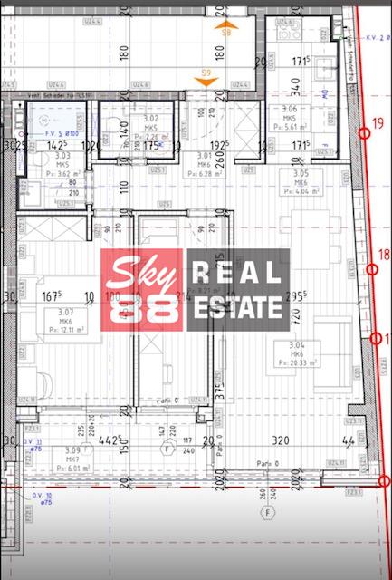 Slika 2 - Nevesinjska, Trosoban stan na prodaju, 69m2, 440.000€