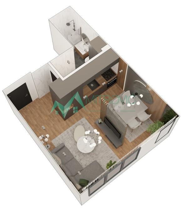 Slika 10 -  Stan na prodaju, 29m2, 118.140€