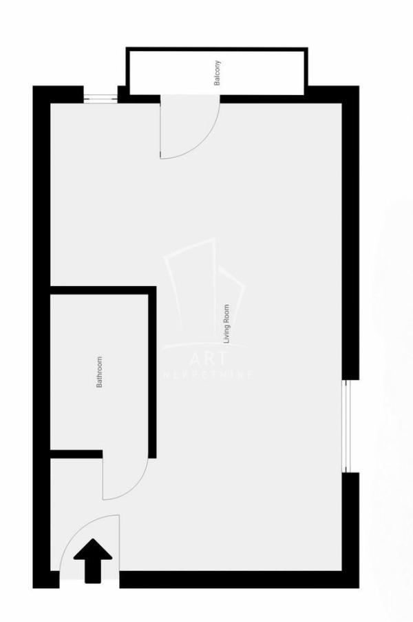Slika 1 - Sutjeska, Jednosoban stan na prodaju, 29m2, 68.900€