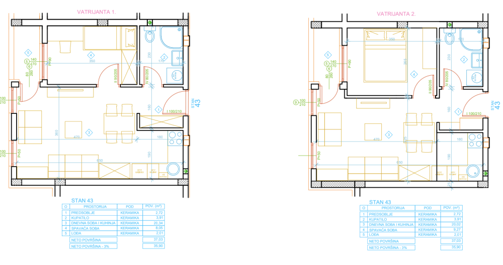 Glavna slika -Apelovac, u blzini Čaira, Jednoiposoban stan na prodaju, 39.20m2, 66.640€