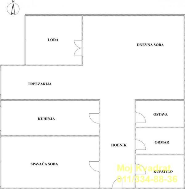 Slika 4 - Dvosoban stan na prodaju, 62m2, 180.000€