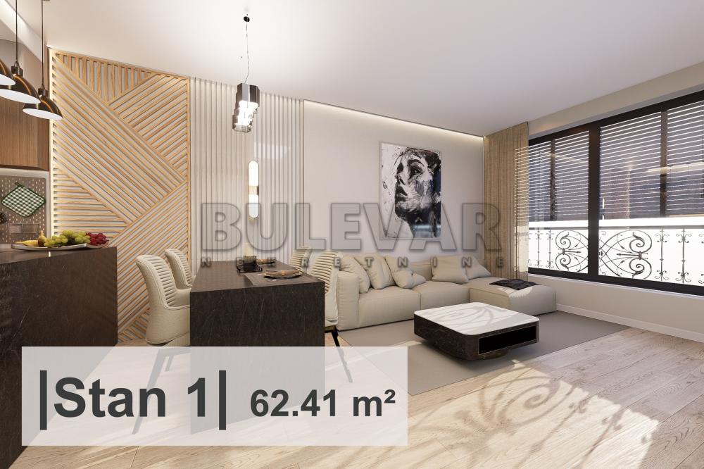 Slika 2 - Rajićeva, Dvoiposoban stan na prodaju, 62m2, 159.770€