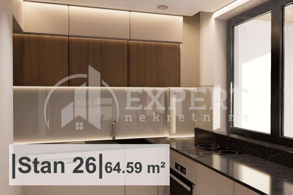 Slika 3 - Rajićeva, Dvoiposoban stan na prodaju, 64m2, 158.892€