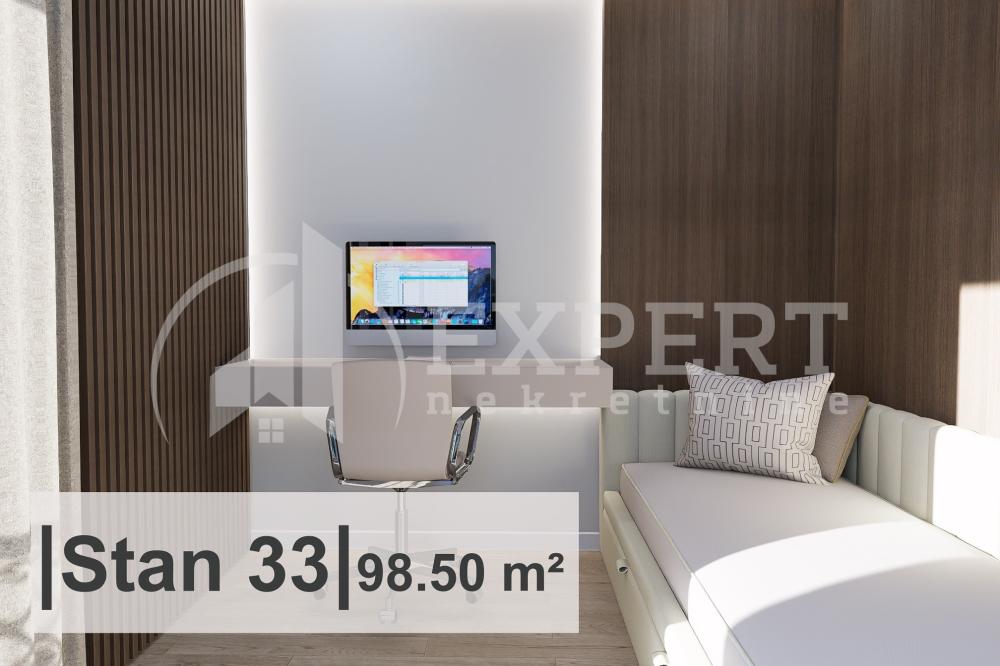 Slika 2 - Rajićeva, Troiposoban stan na prodaju, 98m2, 232.460€