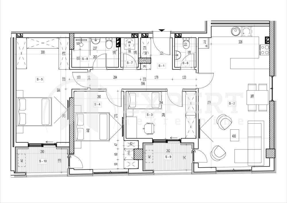 Slika 1 - Rajićeva, Troiposoban stan na prodaju, 98m2, 232.460€