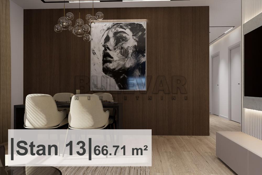 Slika 3 - Rajićeva, Dvoiposoban stan na prodaju, 66m2, 164.132€