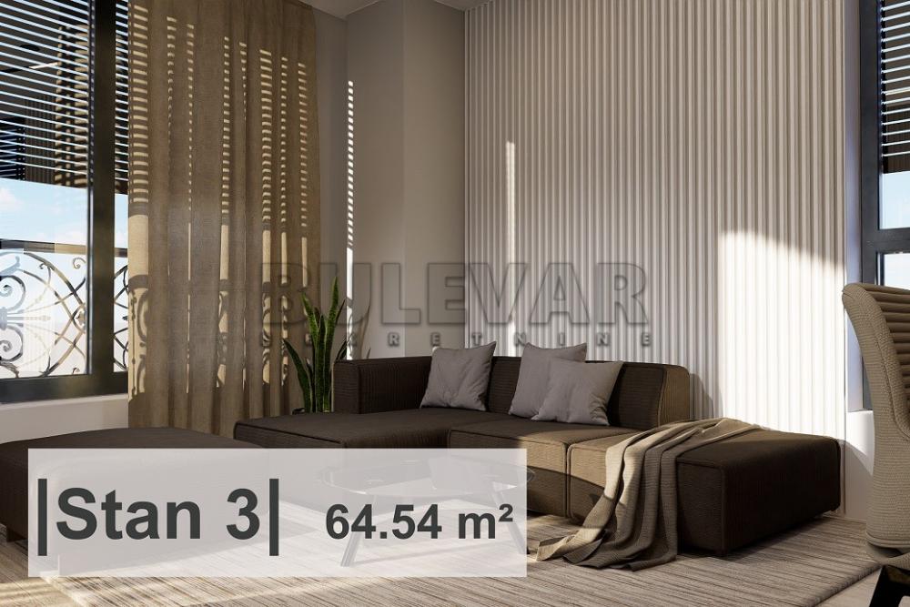 Slika 3 - Rajićeva, Dvoiposoban stan na prodaju, 64m2, 158.892€