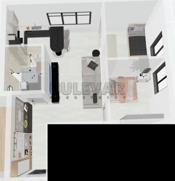 Slika 5 - Vojvode Putnika, Jednosoban stan na prodaju, 41m2, 100.222€