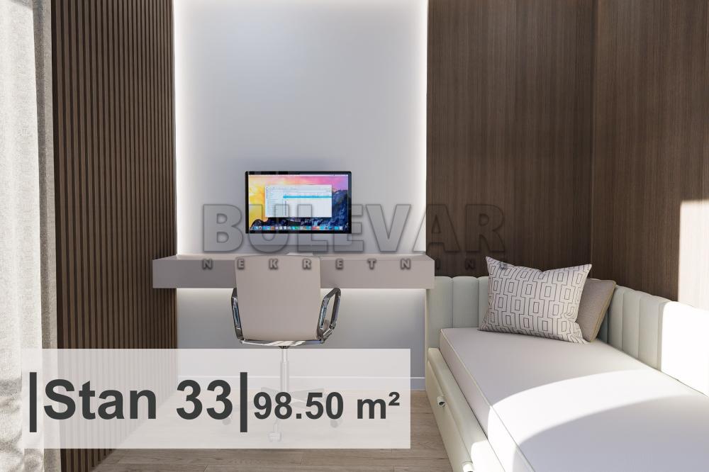 Slika 2 - Rajićeva, Troiposoban stan na prodaju, 98m2, 232.460€