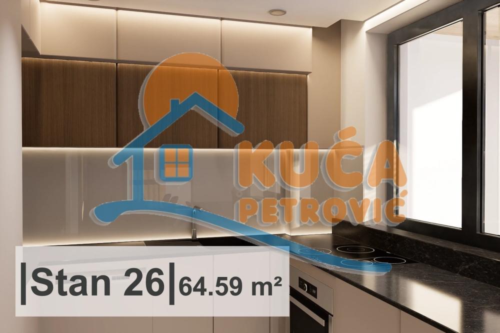 Slika 3 - Rajićeva, Dvoiposoban stan na prodaju, 64m2, 158.892€