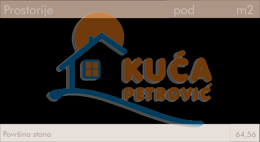 Slika 2 - Rajićeva, Dvoiposoban stan na prodaju, 64m2, 158.892€