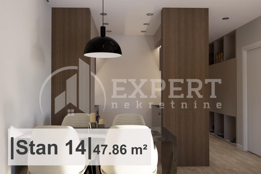 Slika 3 - Rajićeva, Jednoiposoban stan na prodaju, 47m2, 122.522€