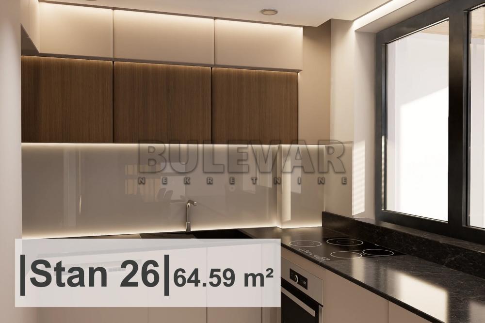 Slika 3 - Rajićeva, Dvoiposoban stan na prodaju, 64m2, 158.892€