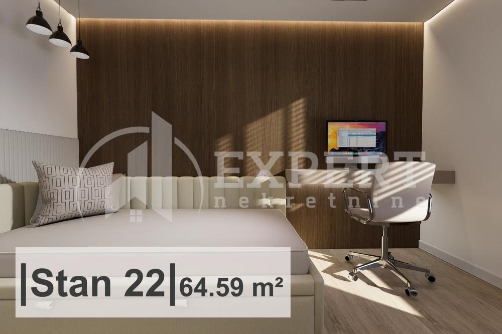 Slika 3 - Rajićeva, Dvoiposoban stan na prodaju, 64m2, 158.892€