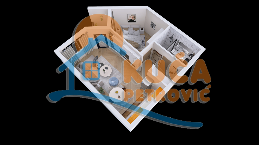 Slika 11 - 2. proleterske brigade, Dvosoban stan na prodaju, 44m2, 88.300€