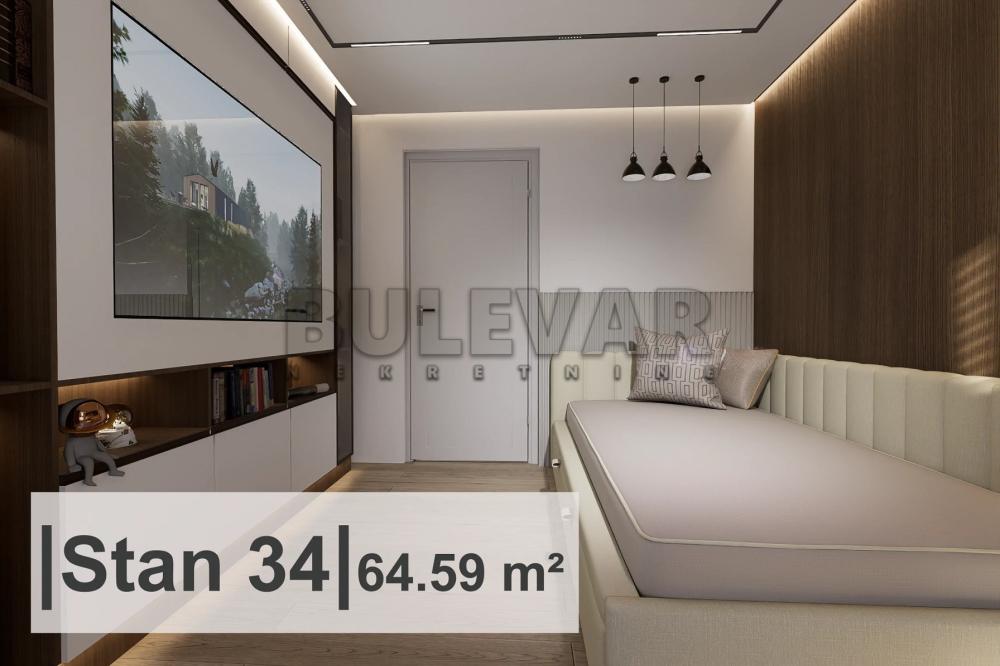 Slika 3 - Rajićeva, Dvoiposoban stan na prodaju, 64m2, 158.892€