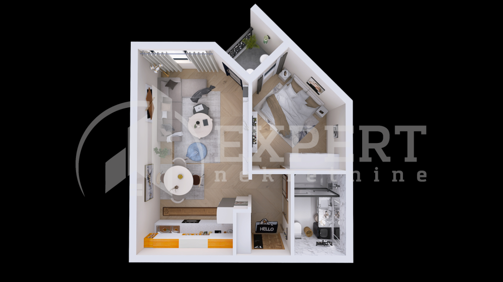 Slika 9 - 2. proleterske brigade, Dvosoban stan na prodaju, 44m2, 88.300€