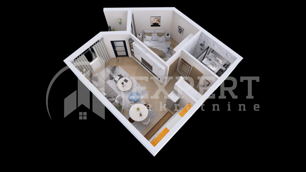 Slika 11 - 2. proleterske brigade, Dvosoban stan na prodaju, 44m2, 88.300€