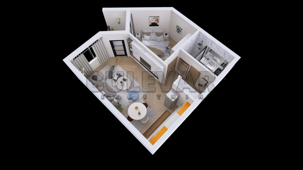 Slika 11 - 2. proleterske brigade, Dvosoban stan na prodaju, 44m2, 88.300€