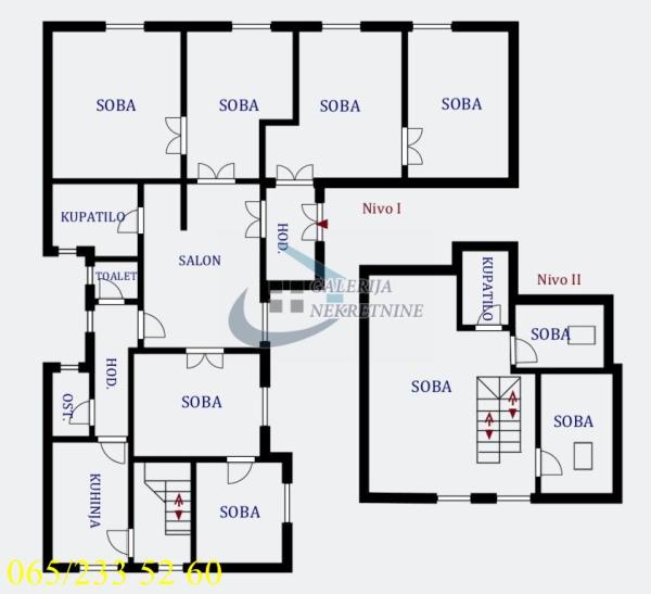 Slika 4 - Cara Uroša, Šestosoban stan na prodaju, 239m2, 1.000.000€