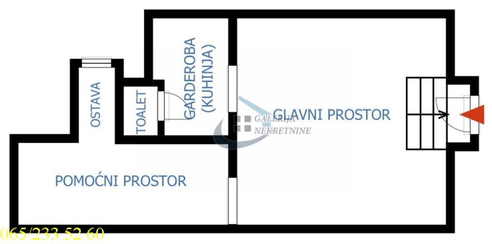 Slika 4 - Cara Uroša,  Lokal na prodaju, 38m2, 200.000€