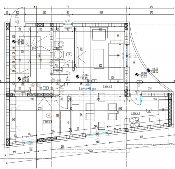 Glavna slika -Jednoiposoban stan na prodaju, 44m2, 79.200€