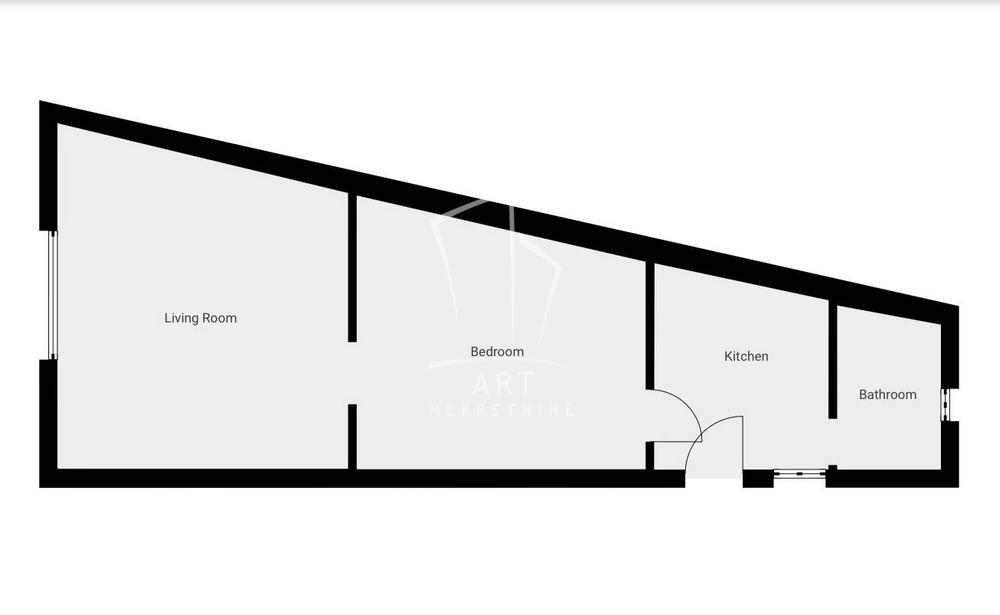 Slika 1 - Manasijeva, Dvosoban stan na prodaju, 34m2, 99.000€