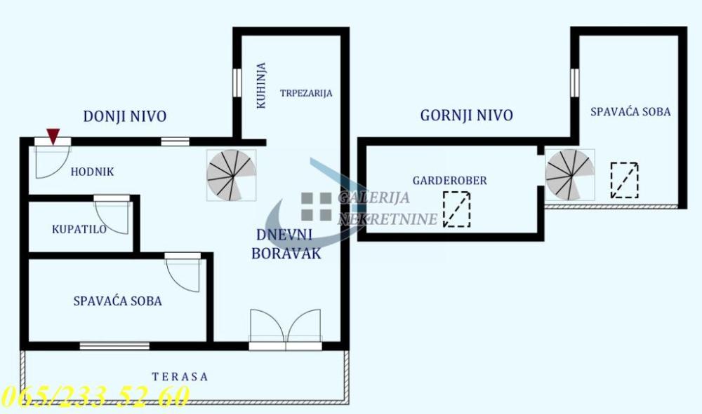 Slika 0 - Marka Oreškovića, Troiposoban stan za izdavanje, 68m2, 900€
