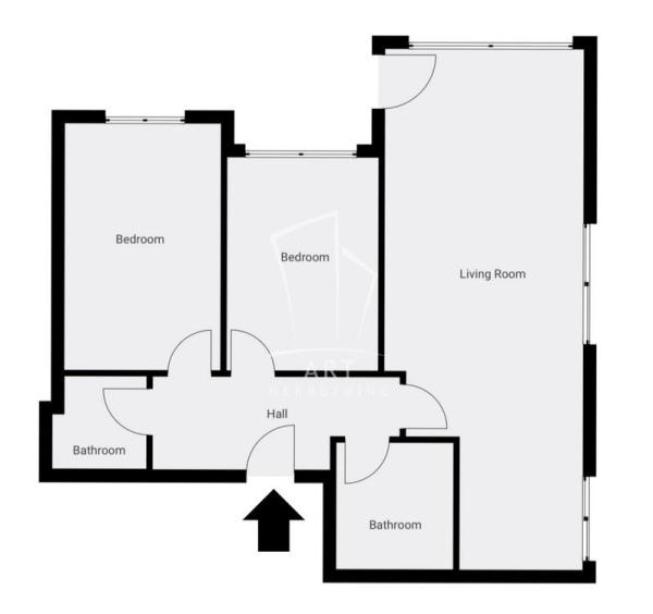 Slika 1 - Južni Bulevar, Trosoban stan za izdavanje, 82m2, 1.000€