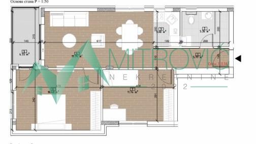 Glavna slika -Dvoiposoban stan na prodaju, 61m2, 138.750€