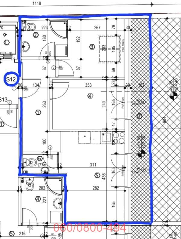 Slika 2 - Primorska, Trosoban stan na prodaju, 52m2, 206.600€