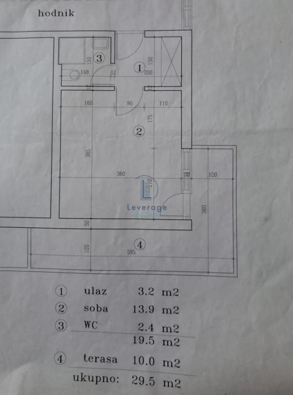 Glavna slika -Otona Župančiča, Jednosoban stan na prodaju, 29m2, 111.800€