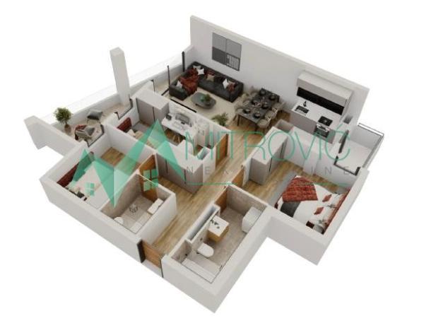 Glavna slika -Troiposoban stan na prodaju, 80m2, 189.680€