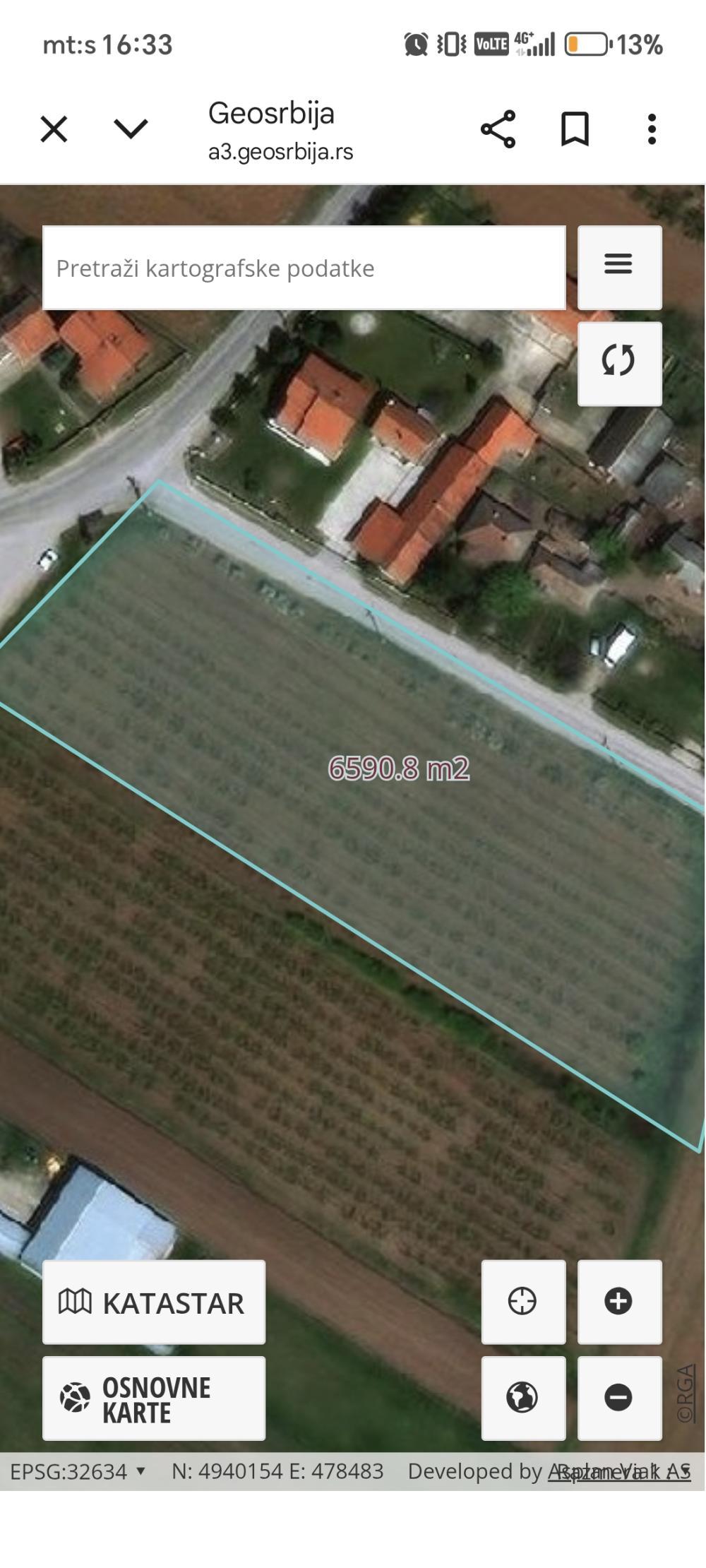 Glavna slika -4jula  Građevinsko zemljište na prodaju, Pudarci , 120.000€