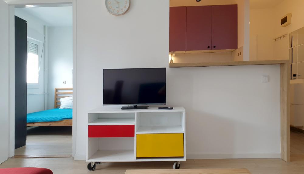 Slika 1 - Bulevar Mihajla Pupina, Jednoiposoban stan za izdavanje, 40m2, 600€