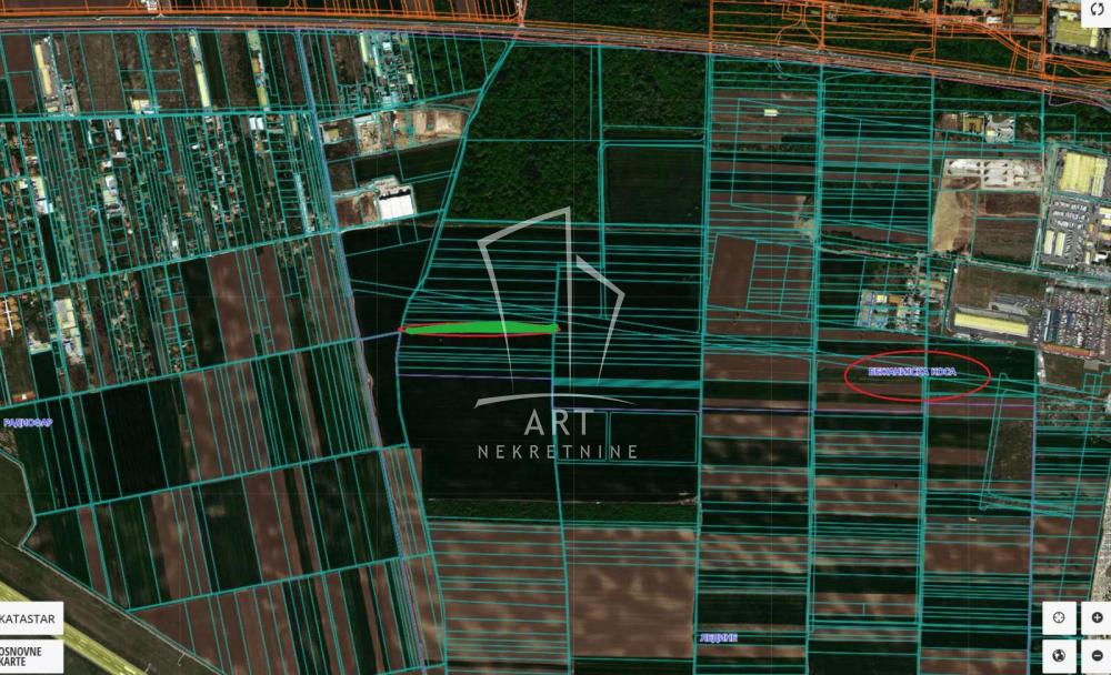 Slika 1 - Autoput za Zagreb Plac na prodaju, Novi Beograd, Bežanijska Kosa 3, 1.600.000€