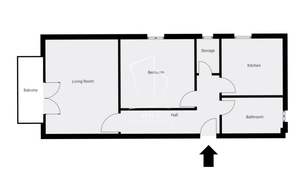 Slika 10 - Ljubomira Jovanovića, Dvosoban stan na prodaju, 55m2, 175.000€