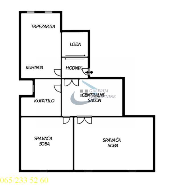Slika 9 - Stanoja Glavaša, Trosoban stan na prodaju, 108m2, 495.000€