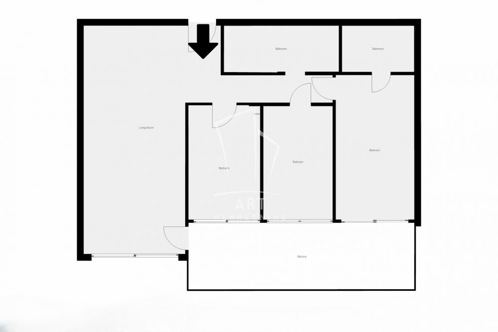 Slika 1 - Vojvođanska, Četvorosoban stan na prodaju, 98m2, 400.000€