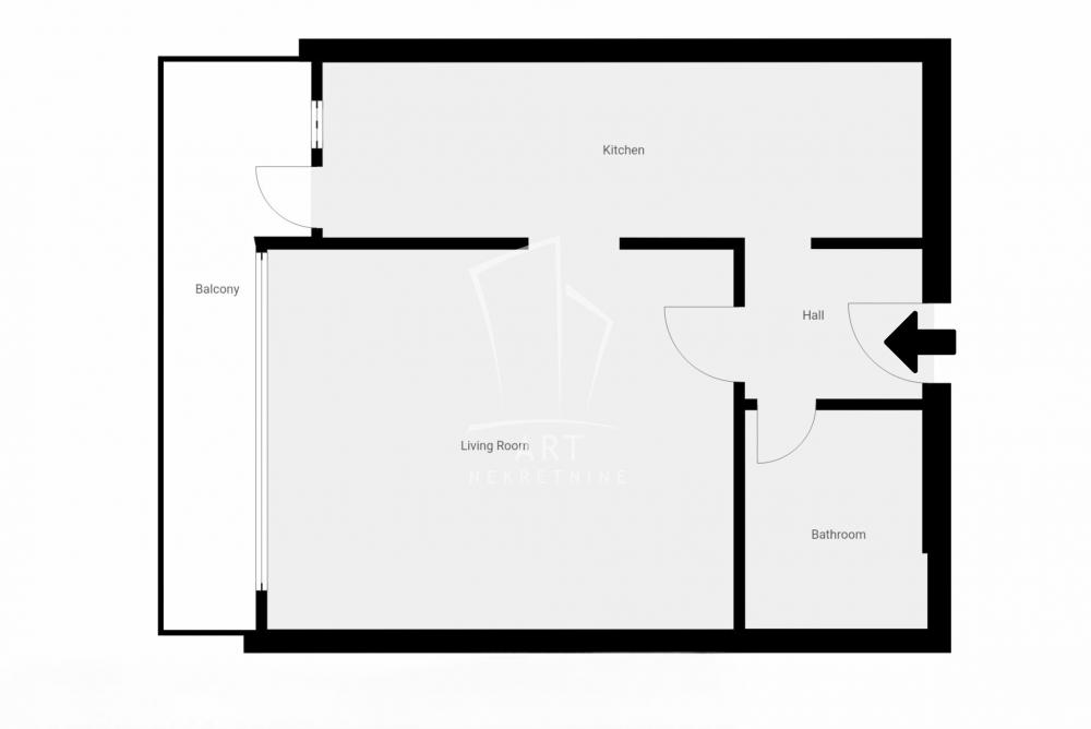 Slika 5 - Rudo, Jednosoban stan na prodaju, 39m2, 119.000€
