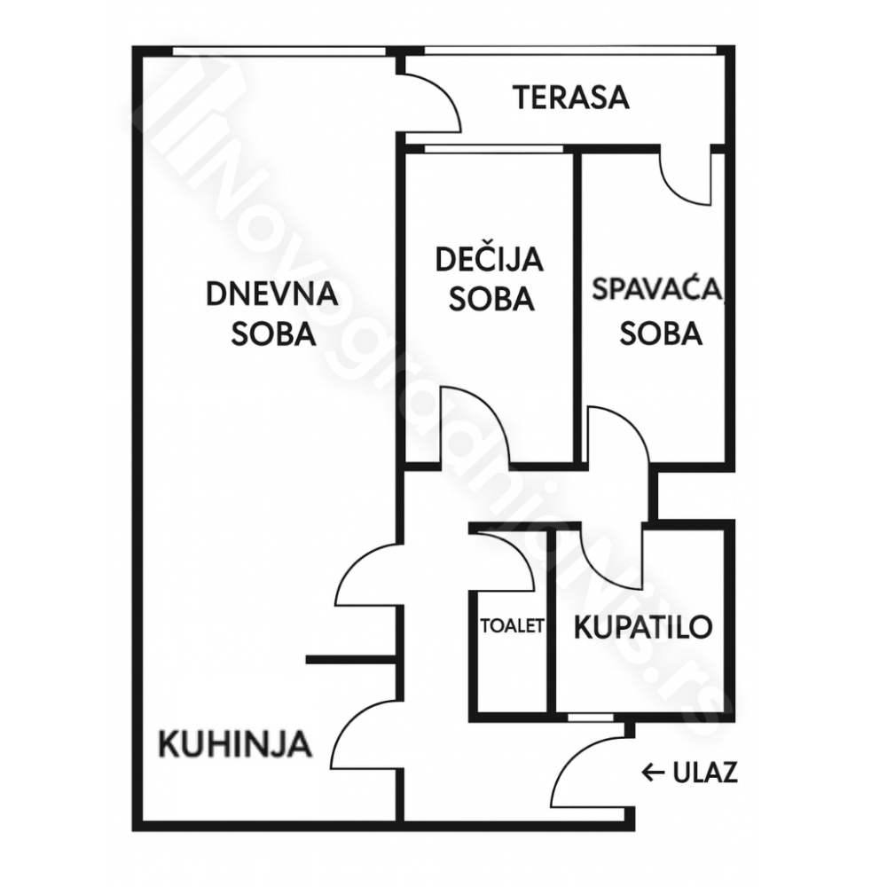 Glavna slika -U blizini Delte, Trosoban stan na prodaju, 80m2, 155.920€