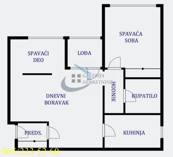 Slika 4 - Luke Vojvodića, Dvosoban stan na prodaju, 55m2, 169.000€