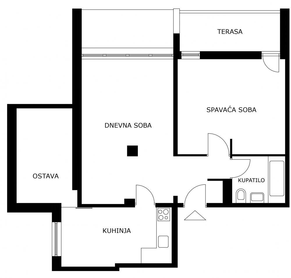 Glavna slika -Lazarevački drum, Dvosoban stan na prodaju, 66m2, 158.000€