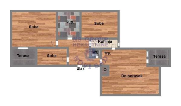 Slika 10 - Troiposoban stan na prodaju, 98m2, 222.790€