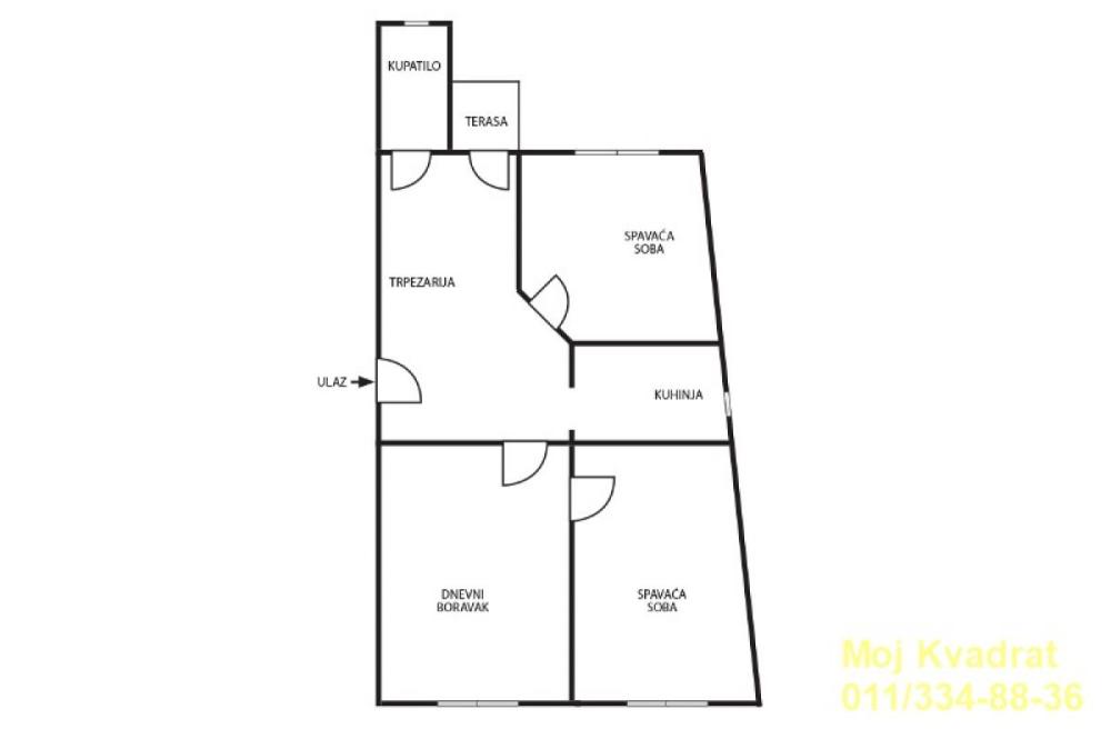 Slika 11 - Četvorosoban stan na prodaju, 75m2, 225.000€