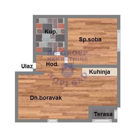 Slika 2 -  Stan na prodaju, 42m2, 87.550€