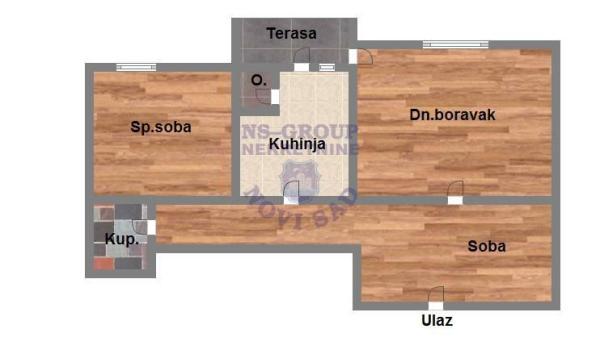 Glavna slika -Dvosoban stan na prodaju, 59m2, 156.560€