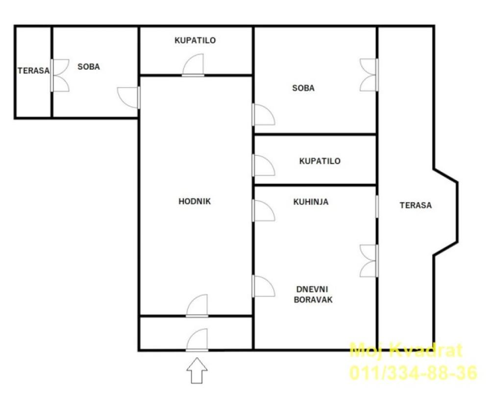 Slika 10 - Trosoban stan na prodaju, 100m2, 330.000€