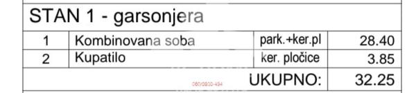 Slika 1 - Primorska,  Stan na prodaju, 32m2, 129.000€